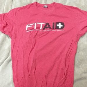 Mens fitaid tshirt